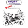IndigoBlu A7 Rubber Mounted Stamp Dinkie Tattoo Heart