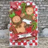 Sam Poole Creative Expressions Sam Poole Clear Stamp Set Gingerbread Bakes | Set of 13