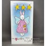 Sam Poole Creative Expressions Sam Poole Clear Stamp Set Angel Bunny | Set of 4