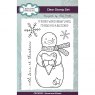 Creative Expressions Sam Poole Clear Stamp Set Snowman Kisses | Set of 5