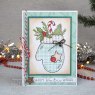 Sam Poole Creative Expressions Sam Poole Clear Stamp Set Fuzzy Mittens | Set of 4