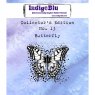 IndigoBlu A7 Rubber Mounted Stamp Collectors Edition No 13 - Butterfly