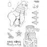 Pink Ink Designs Pink Ink Designs Clear Stamp King Kong Merrily On High | Set of 10