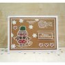 Woodware Woodware Clear Stamps Owl Christmas Mail | Set of 9