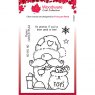 Woodware Clear Stamps Santa Gnome | Set of 6