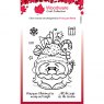 Woodware Clear Stamps Santa Cup | Set of 7
