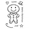 Woodware Woodware Clear Stamps Gingerbread Man | Set of 8