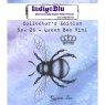 IndigoBlu Stamps IndigoBlu A7 Rubber Mounted Stamp Collectors Edition  No 26 - Queen Bee Mini | Set of 3