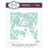 Creative Expressions Craft Dies Paper Cuts Collection Frosty Cheer Scene