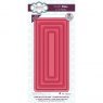 Sue Wilson Craft Dies Slimline Collection Looped Rectangles | Set of 4