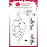Woodware Clear Stamps Big Bubble Bauble Joy | Set of 5