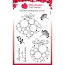 Woodware Woodware Clear Stamps Big Bubble Bauble Festive Duo | Set of 6