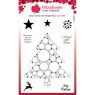 Woodware Clear Stamps Big Bubble Christmas Tree | Set of 8