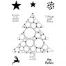 Woodware Woodware Clear Stamps Big Bubble Christmas Tree | Set of 8