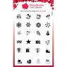 Woodware Clear Stamps Big Bubble Small Tops | Set of 24