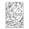 Woodware Woodware Clear Stamps Robin Panel