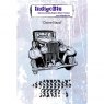 IndigoBlu Stamps IndigoBlu A6 Rubber Mounted Stamp Drive Hard | Set of 2