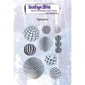 IndigoBlu Stamps IndigoBlu A6 Rubber Mounted Stamp Spheres | Set of 9