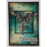 IndigoBlu Stamps IndigoBlu A6 Rubber Mounted Stamp Art Gives You Wings