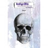 IndigoBlu Stamps IndigoBlu A6 Rubber Mounted Stamp Skull