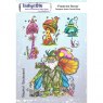 IndigoBlu Stamps IndigoBlu A5 Rubber Mounted Stamp Frank the Faerie | Set of 7