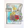 IndigoBlu Stamps IndigoBlu A5 Rubber Mounted Stamp Bunny Rabbit | Set of 10