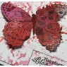 IndigoBlu Stamps IndigoBlu A5 Rubber Mounted Stamp Butterfly Dance | Set of 6