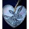 IndigoBlu Stamps IndigoBlu A6 Rubber Mounted Stamp Tapestry Hare