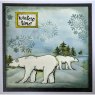 IndigoBlu Stamps IndigoBlu A6 Rubber Mounted Stamp Polar Bear | Set of 5