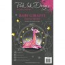 Pink Ink Designs Pink Ink Designs Clear Stamp Baby Giraffe | Set of 11