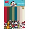 Disney Disney Mickey and Friends Christmas A4 Coloured Card Pack | 24 sheets
