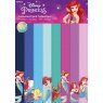 Disney Disney The Little Mermaid A4 Coloured Card Pack | 24 sheets