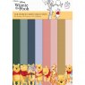 Disney Disney Winnie the Pooh A4 Coloured Card Pack | 24 sheets