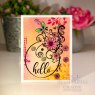 Creative Expressions Creative Expressions Mini Stencil Loosely Leaves | 4 x 3 inch