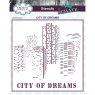 Andy Skinner Creative Expressions Stencils By Andy Skinner City Of Dreams | 7 x 7 inch