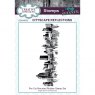 Creative Expressions Pre Cut Rubber Stamp by Andy Skinner Cityscape Reflections