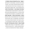 Creative Expressions Creative Expressions Wordies Sentiment Sheets Smile | A5