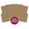 Hunkydory Hunkydory A5 Kraft Pre-Scored Card Blanks & Envelopes | Pack of 20