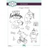 Creative Expressions Designer Boutique Clear Stamps Musical Birthday | Set of 10