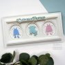 Sue Wilson Sue Wilson Craft Dies Mini Shadowed Sentiments Collection Cute As A Button | Set of 2