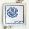 Jamie Rodgers Jamie Rodgers Craft Die Wings of Wonder Collection Butterfly Square Frame | Set of 6
