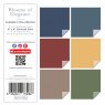 The Paper Boutique The Paper Boutique Blooms of Elegance 8 x 8 inch Colour Card Pad | 24 sheets