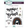 Designer Boutique Creative Expressions Designer Boutique Clear Stamps Thankful | Set of 9