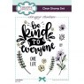 Creative Expressions Designer Boutique Clear Stamps Be Kind | Set of 10