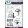 Sam Poole Creative Expressions Sam Poole Clear Stamp Snippets of Nature | Set of 7
