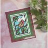 Sue Wilson Sue Wilson Craft Dies Festive Collection Stained Glass Christmas Songbird | Set of 5