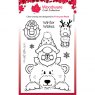 Woodware Woodware Clear Stamps Norman & Friends | Set of 7