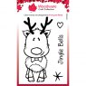 Woodware Woodware Clear Stamps Mini Rudolph | Set of 4