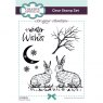 Designer Boutique Creative Expressions Designer Boutique Clear Stamps Moonlit Hares | Set of 7