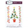Creative Expressions Craft Dies Paper Cuts Cut & Lift Collection Yuletide Spruce | Set of 3